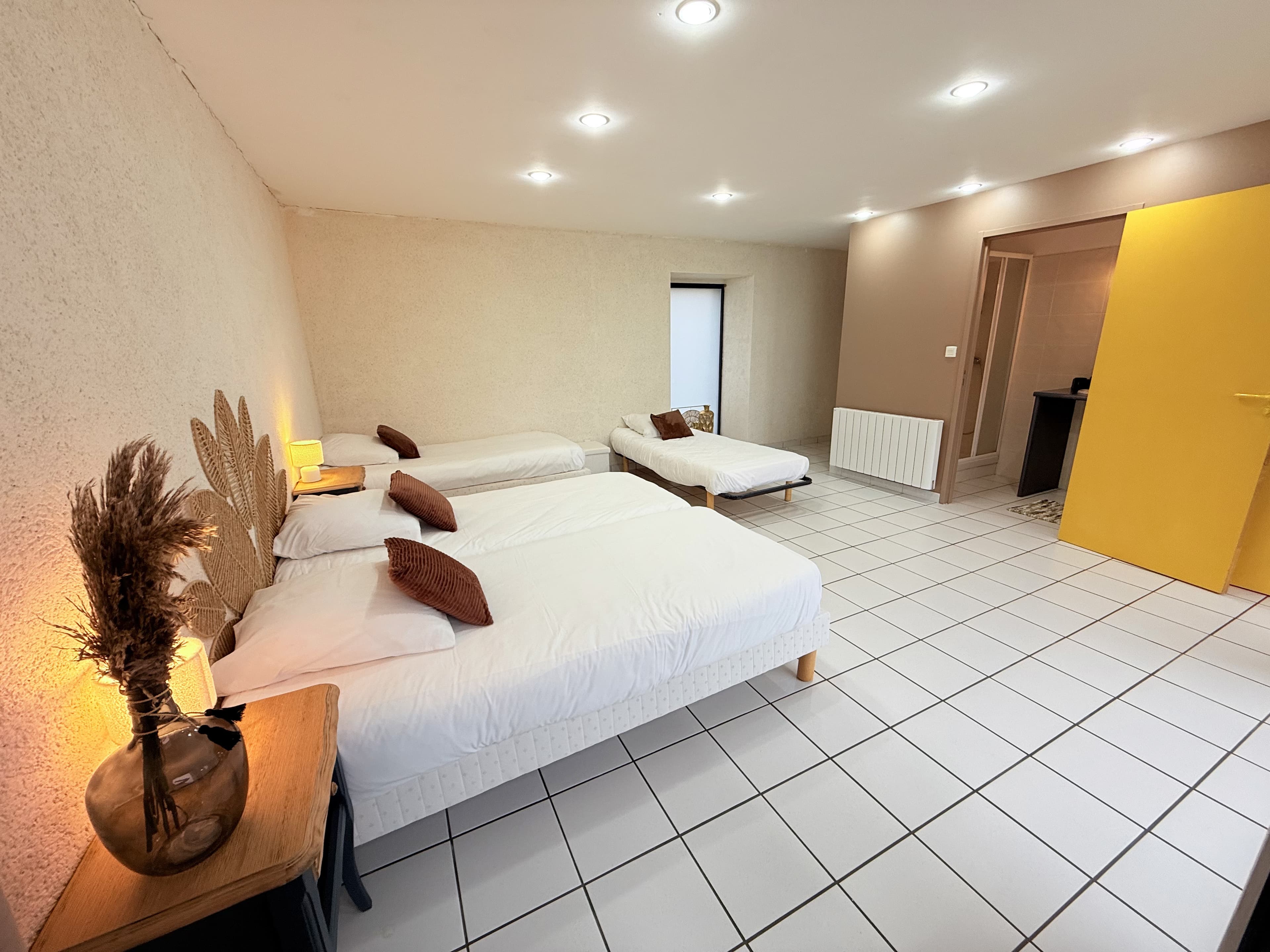 Chambres rez-de-chaussée