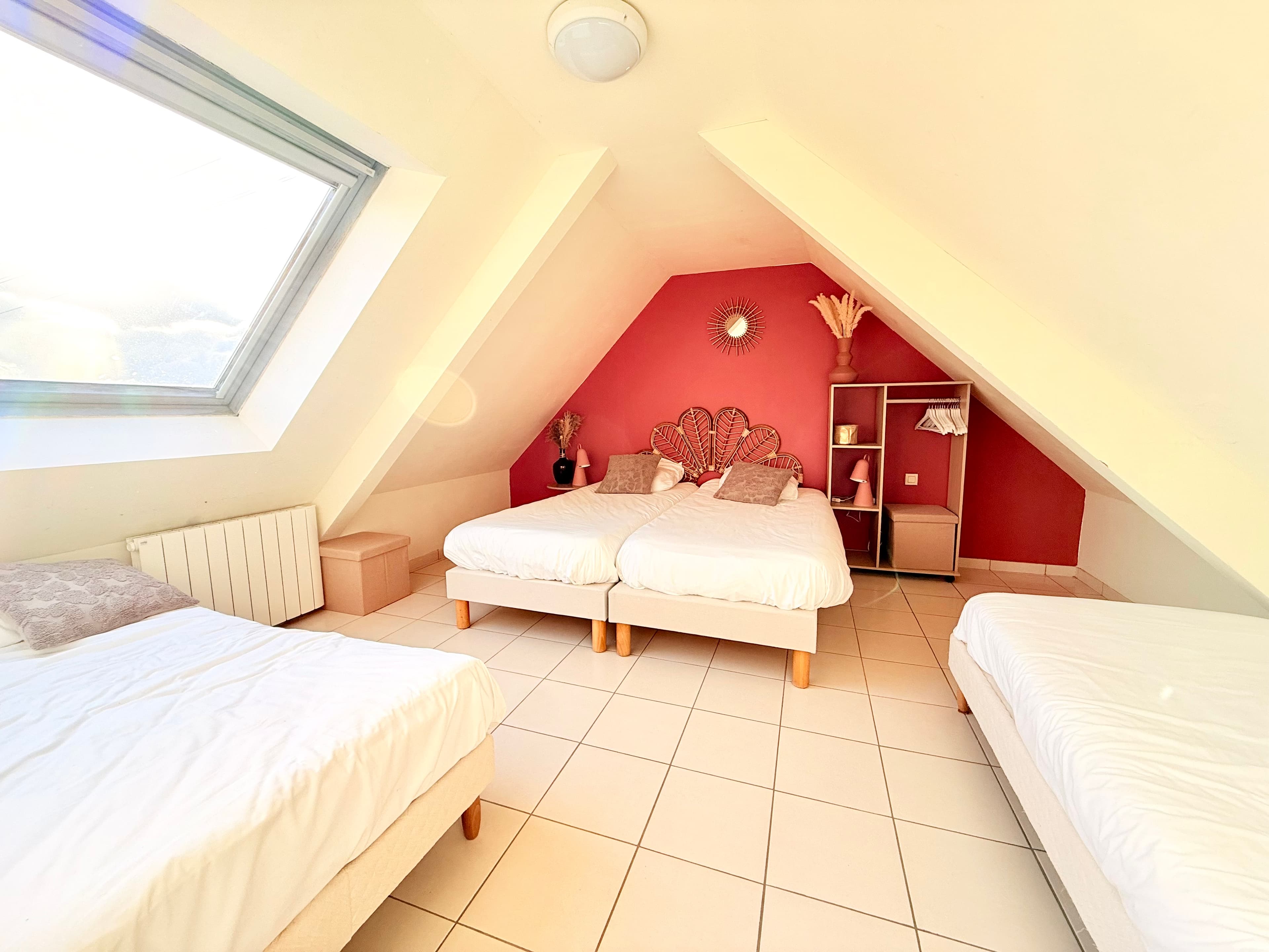 Chambres à l'étage